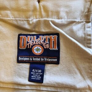 Duluth Trading Co Flex Fire Hose Work Pants Men’s 42x30 (30”) Stretch Workwear